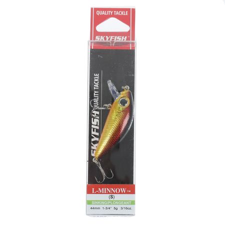 Воблер SKYFISH "L-MINNOW" SINKING 44 мм, 5 гр, 0-0.5 м, цвет: #C05